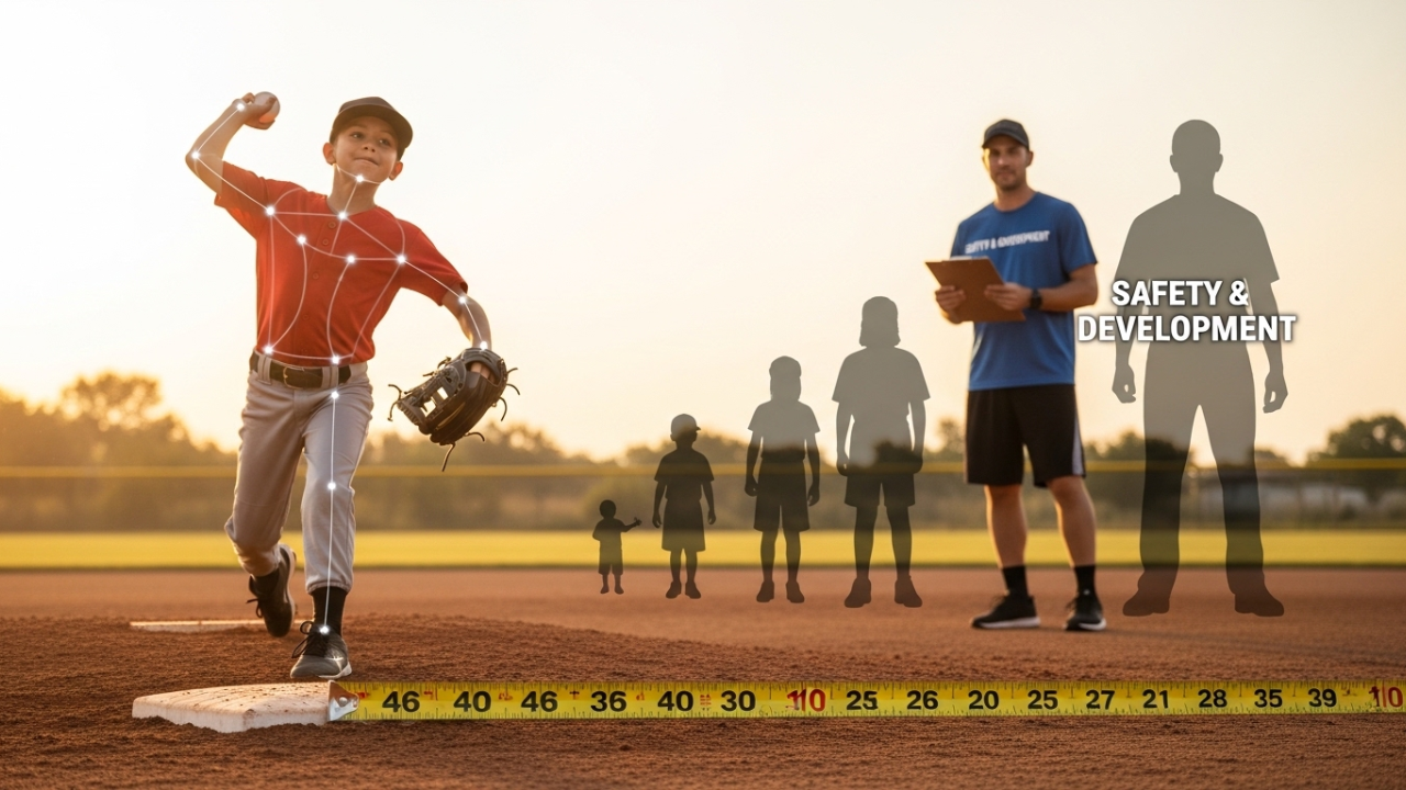 10U Pitching Distance