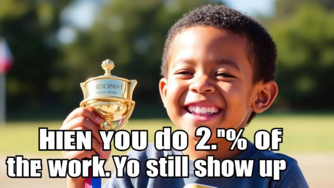 Participation Award Meme