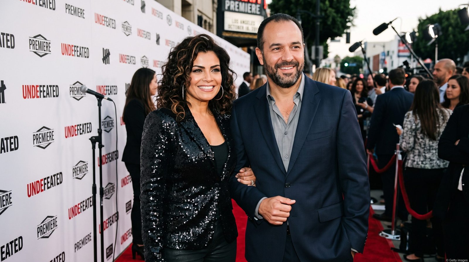 Antonimar Mello and Lisa Lisa at the Undefeated New York Premiere